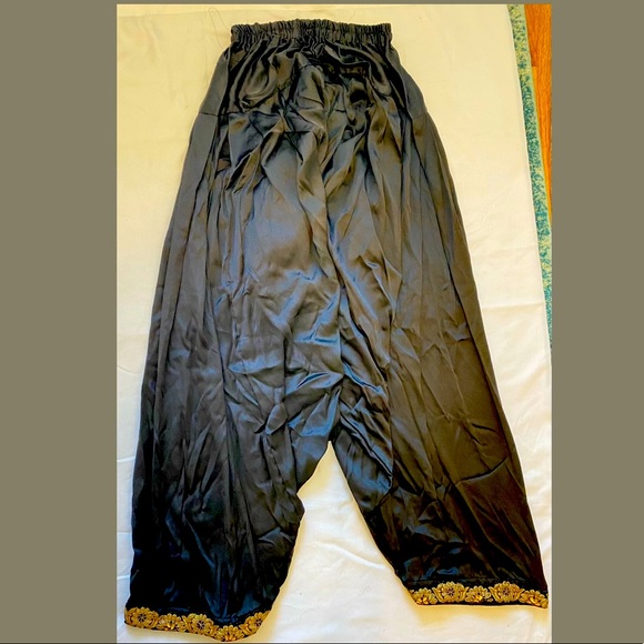 Lashkara Velvet Top & Silk Pant( Kurta Salwar) - Picture 4 of 5